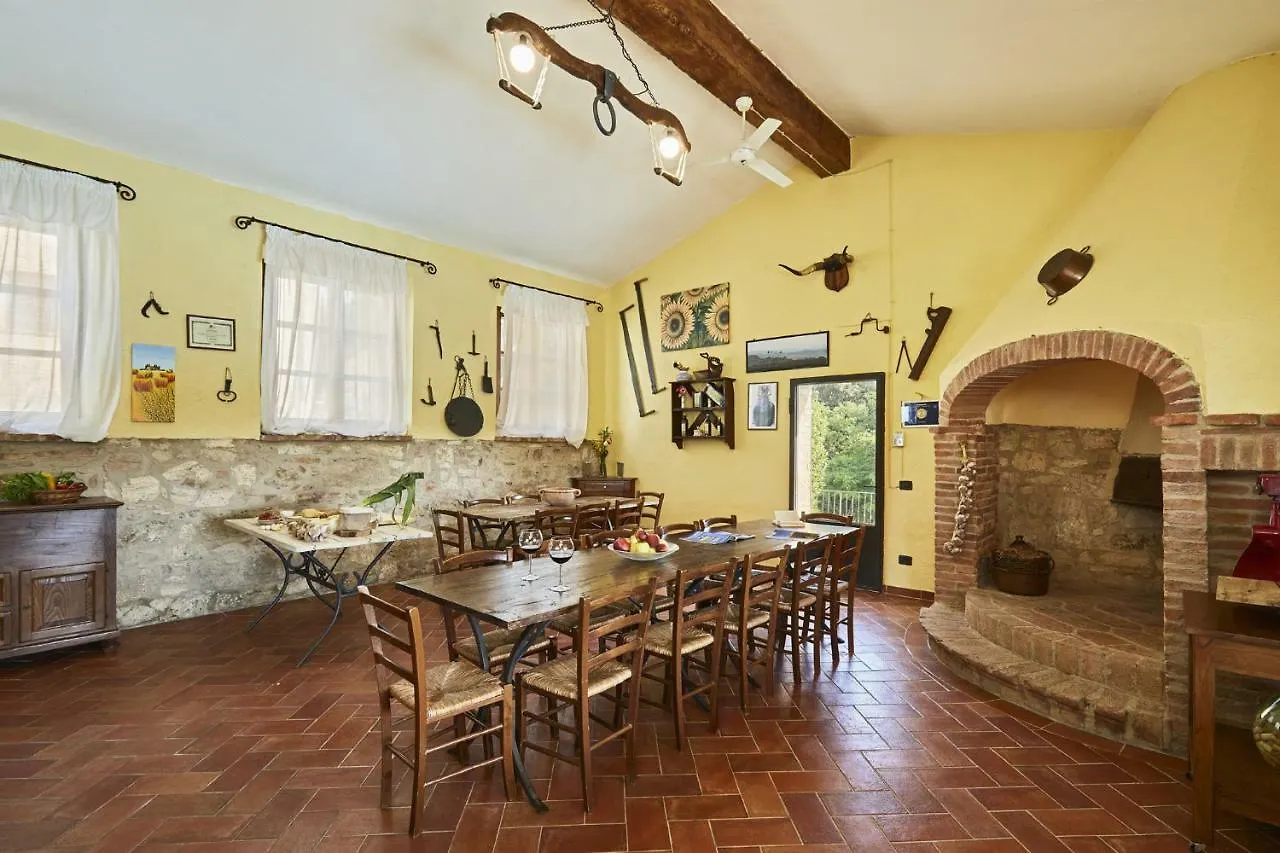 Villa La Coppa à Asciano Séjour à la ferme